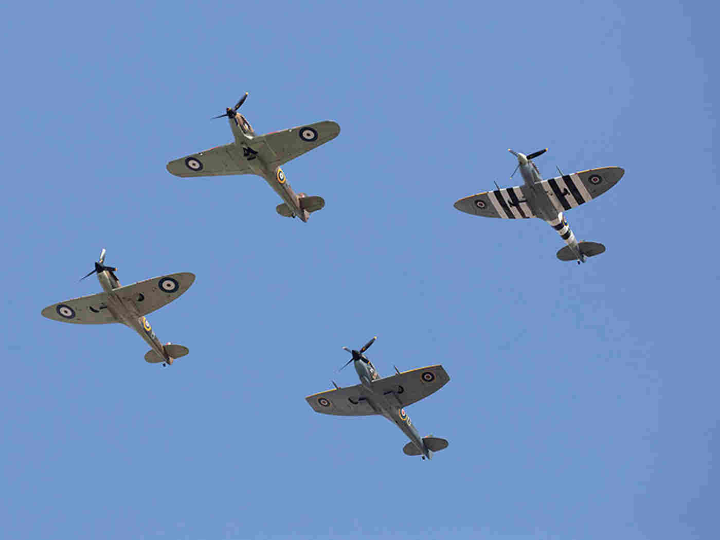 The Battle of Britain memorial flight