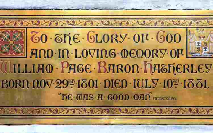 William Page Wood, Baron Hatherley