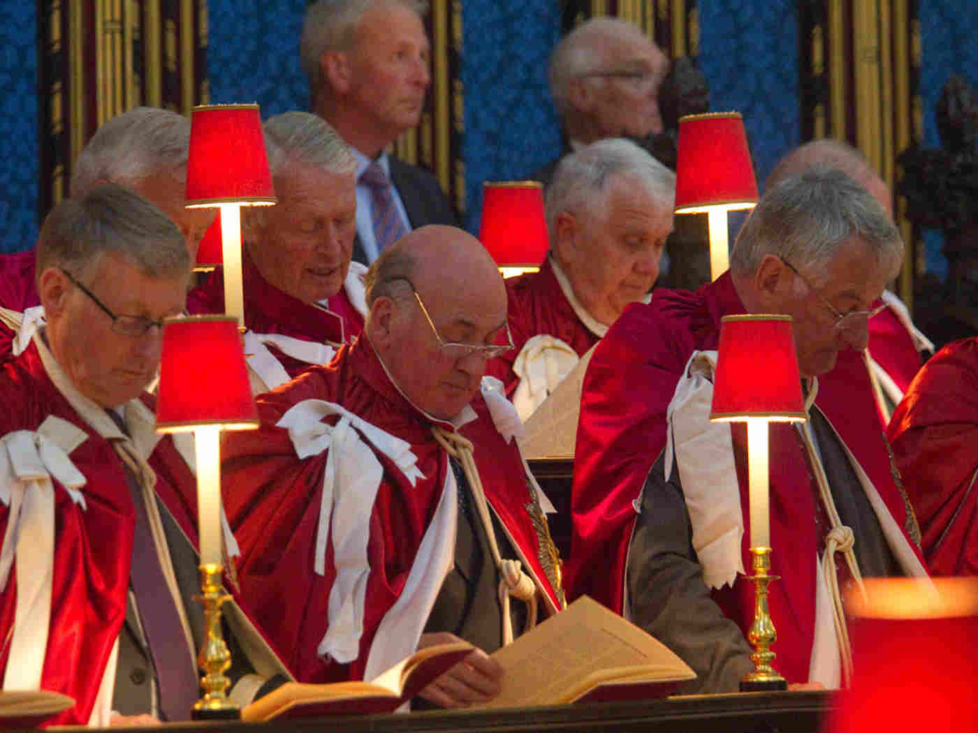 The Knights of the Order in the quire