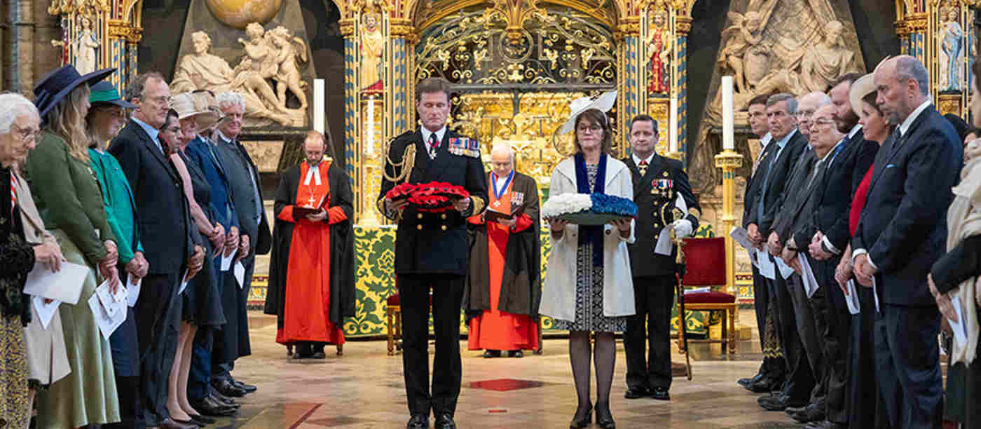 Chilean Navy Day 2024 - Carrying Wreaths