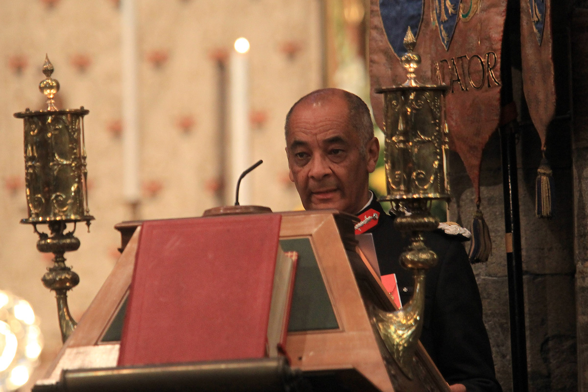 Kenneth Olisa OBE, Her Majesty's Lord-Lieutenant of Greater London, reads Jeremiah 7: 1-11