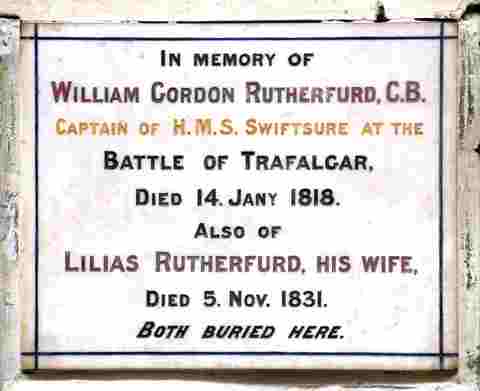 William Gordon Rutherfurd | Westminster Abbey