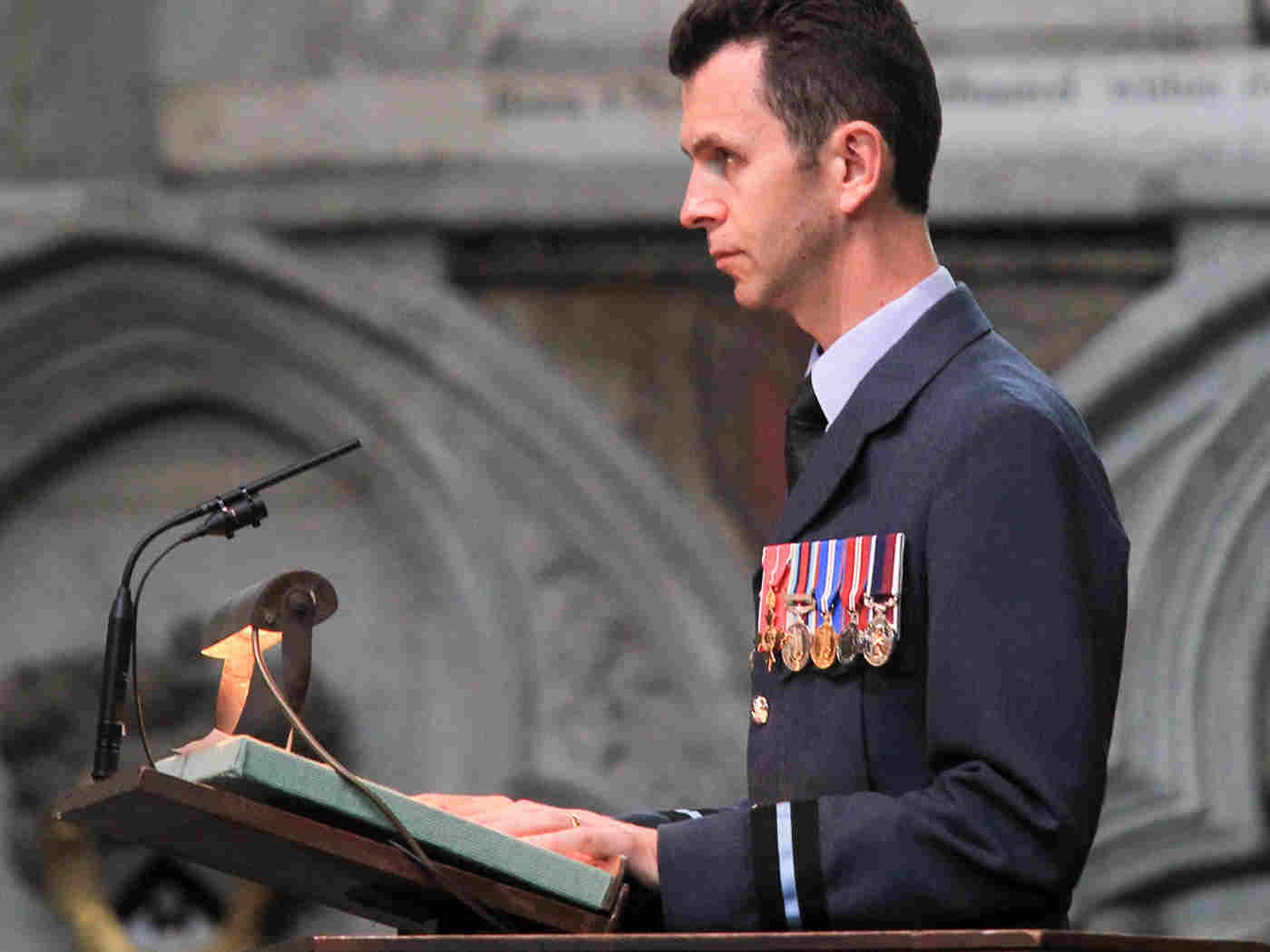 Air Commodore Mark Hunt reads from The Birth of the Royal Air Force
