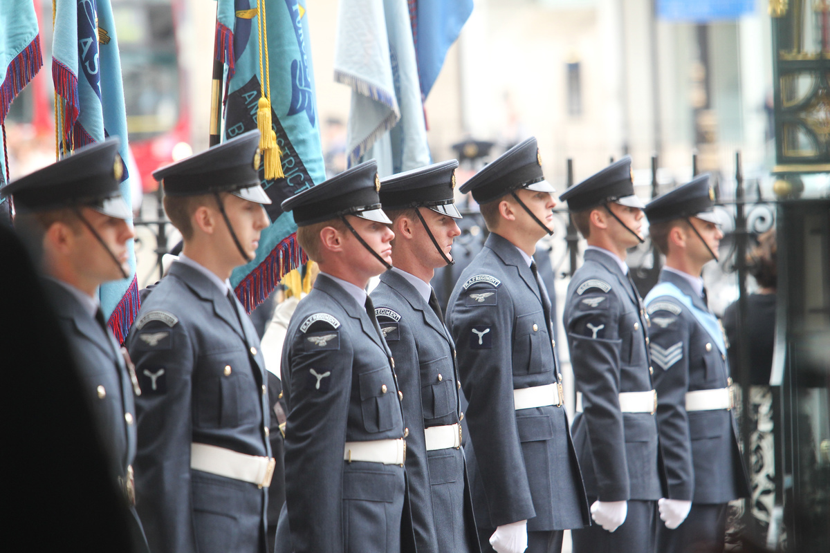 Royal Visitors at Battle of Britain Sunday 2012