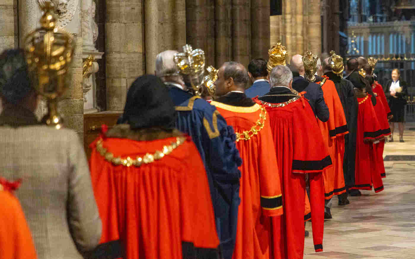Mayors of the London Boroughs attend Evensong