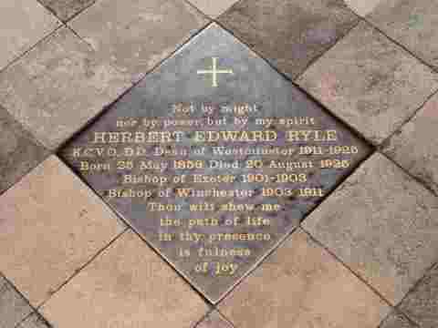 Herbert Edward Ryle | Westminster Abbey