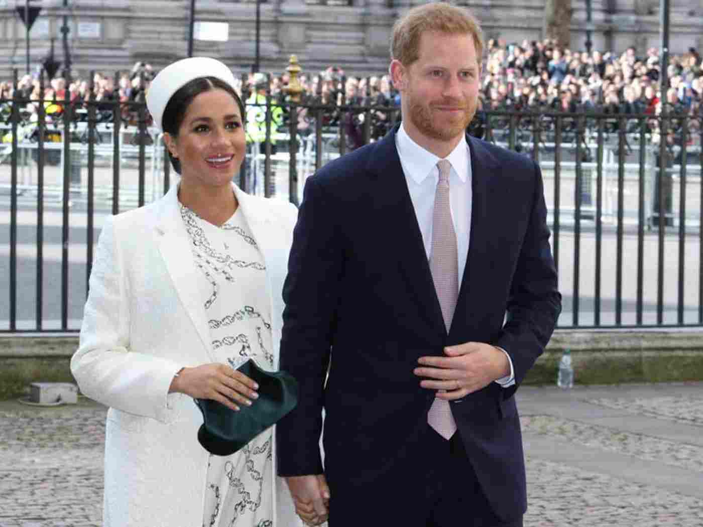The Duke and Duchess of Sussex arrive