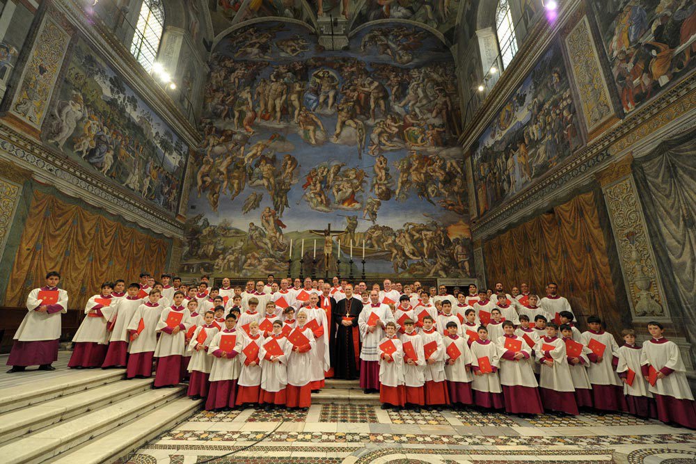 Sistine Chapel Choir joins Abbey Choir for Evensong tonight