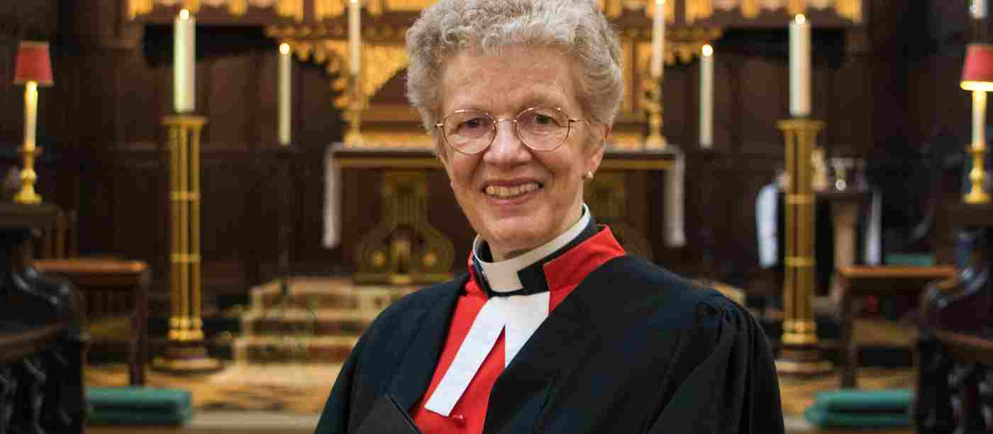 The former Reverend Canon Jane Sinclair