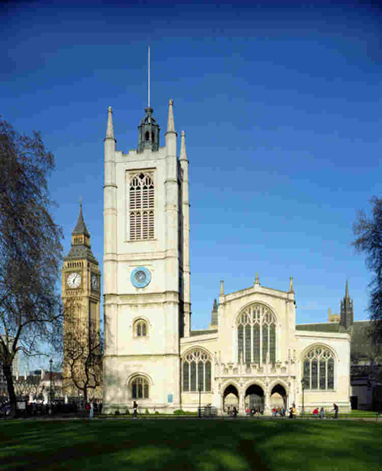 Exterior view of St Margaret's church Westminster
