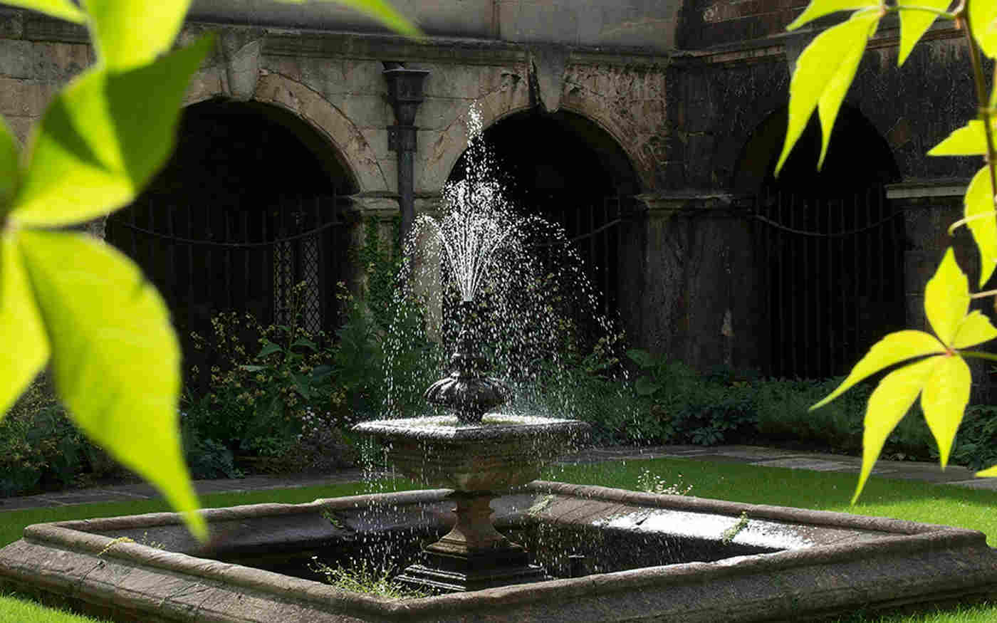 Fountain in the Little Cloister