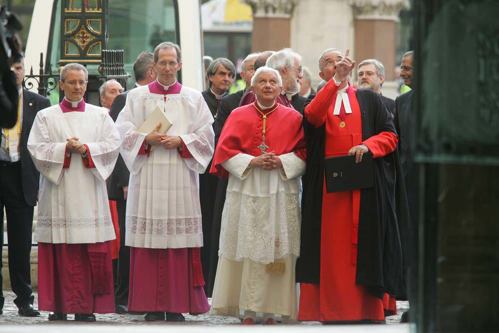 Historic Abbey Service for Pope