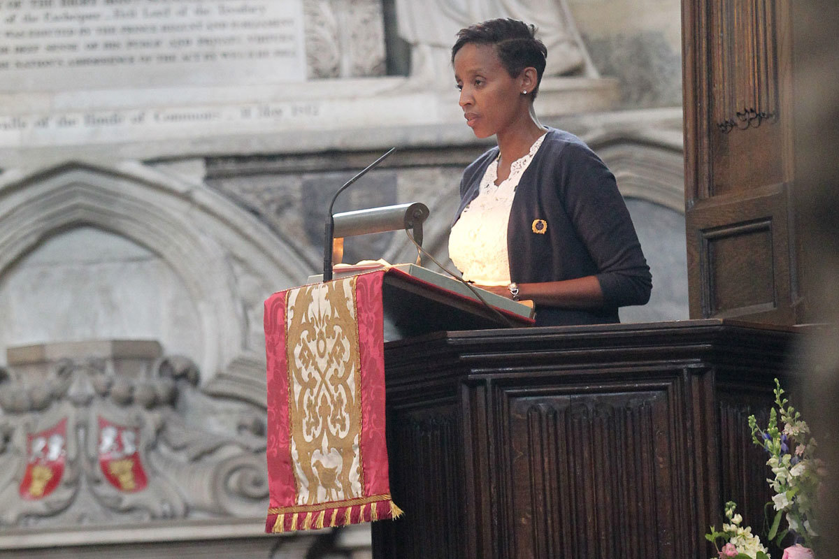 Joey Monareng, Technical Supervisor Commonwealth War Graves Commission, South Africa, gives a Testimony