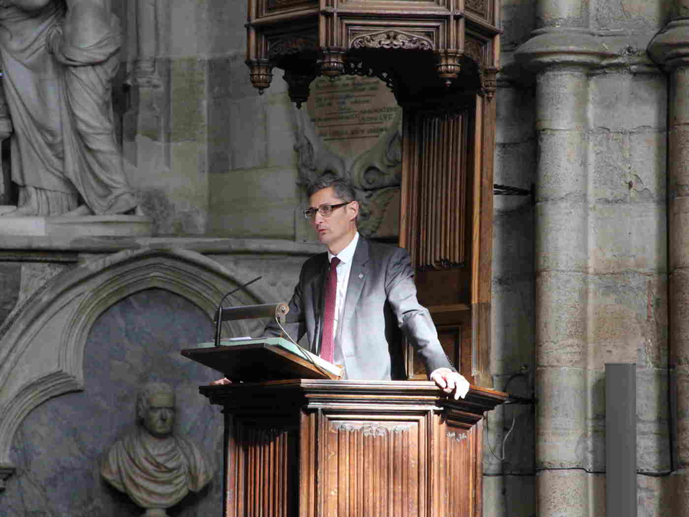 John Everitt, National Forest Company, Gives A Reading
