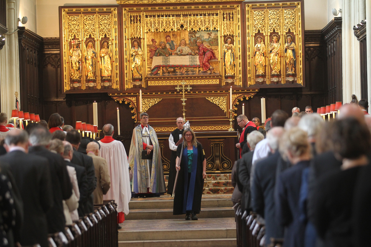 Standing between Westminster Abbey and the Houses of Parliament, St Margaret's Church is commonly called