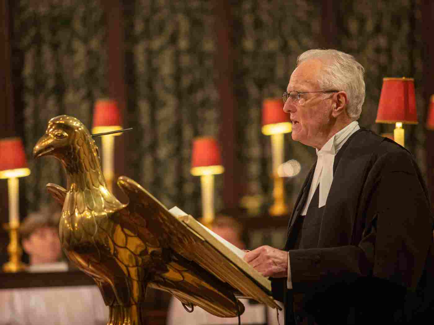 Lord McFall reads from Isaiah 12