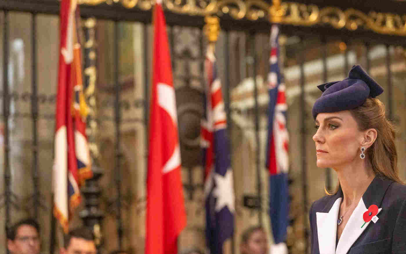 Princess of Wales marks ANZAC Day