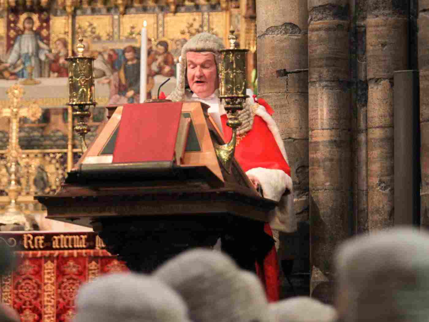 The Right Honourable The Lord Burnett of Maldon, Lord Chief Justice of England and Wales reads Hebrews 10: 11-24
