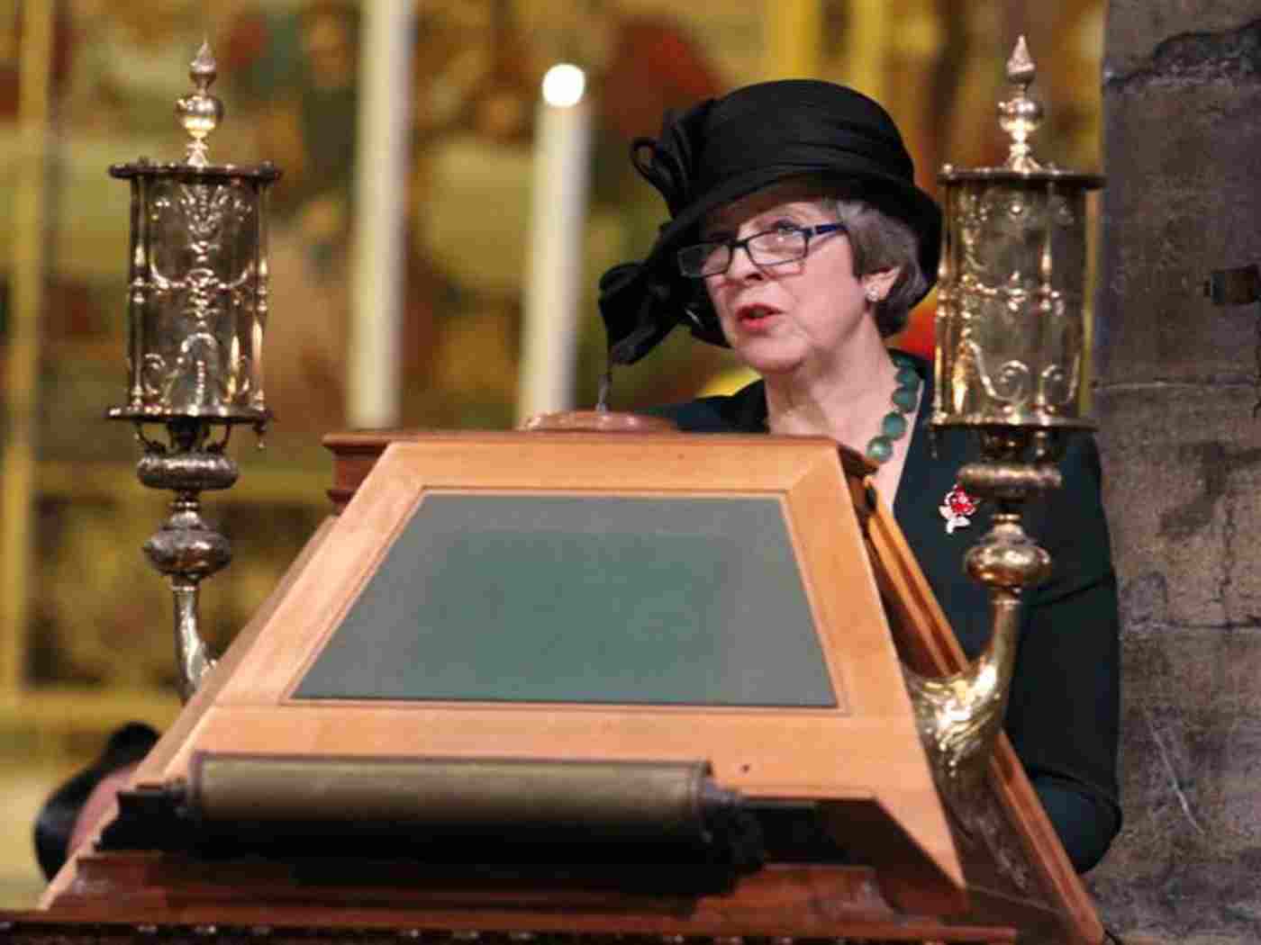 Prime Minister Theresa May reads Isaiah 58: 6-12