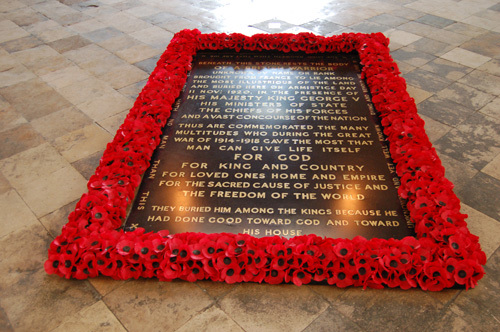 Westminster Abbey to mark Great War centenary