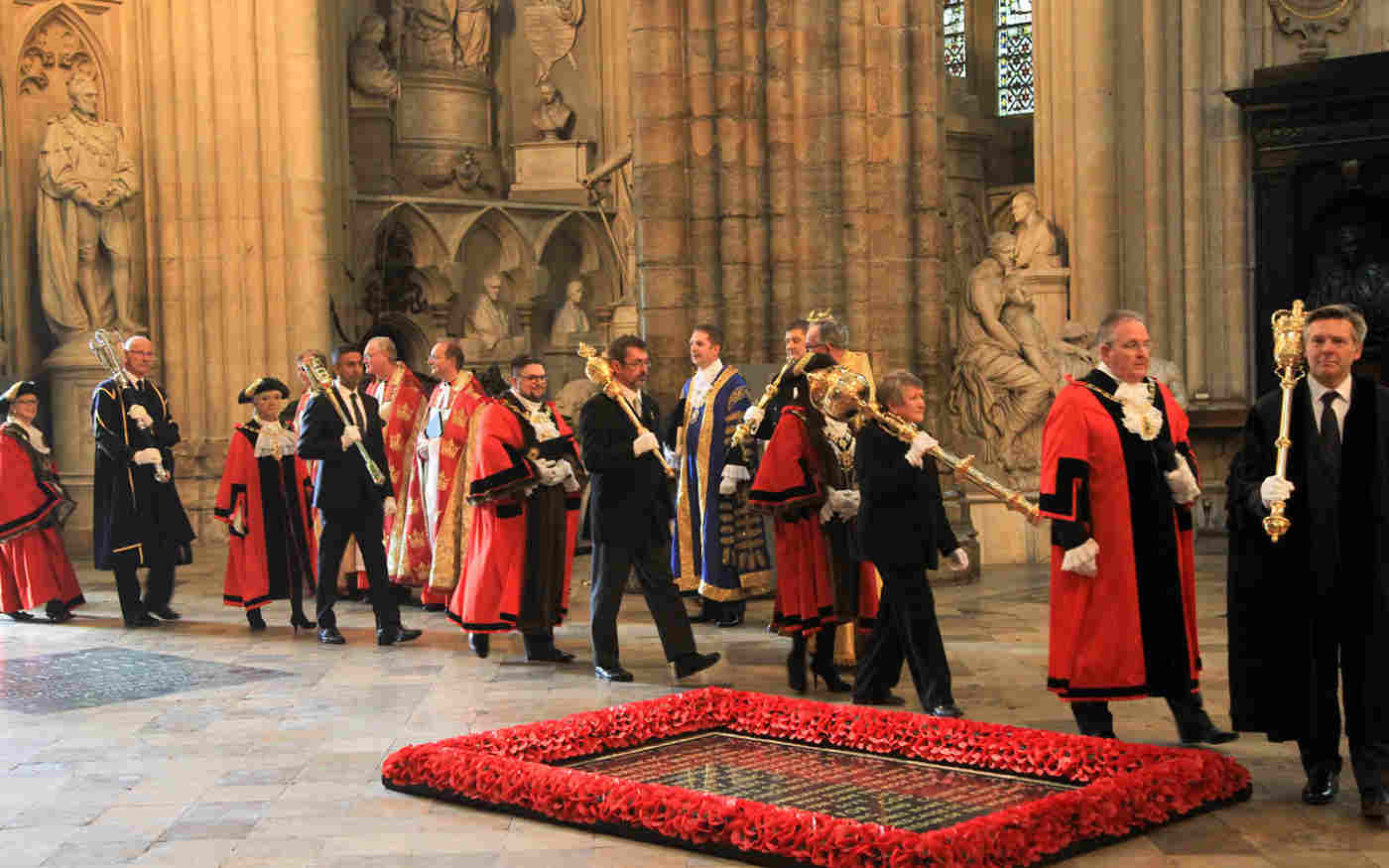 London Mayors attend Evensong