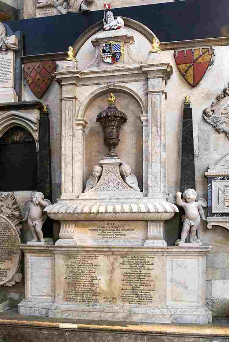 George, John, Arabella and Henrietta Churchill