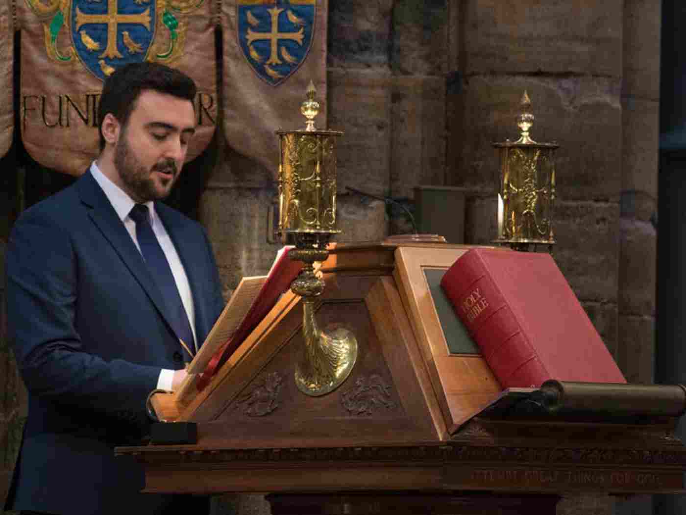 Michael Dixon, Lay Pastoral Assistant, St Michael and All Angels with St James, Croydon, reads Galatians 4: 4-7