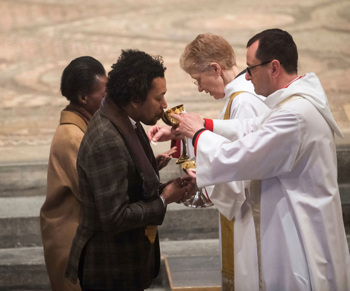 Eucharist at Westminster Abbey - copyright Dean and Chapter of Westminster