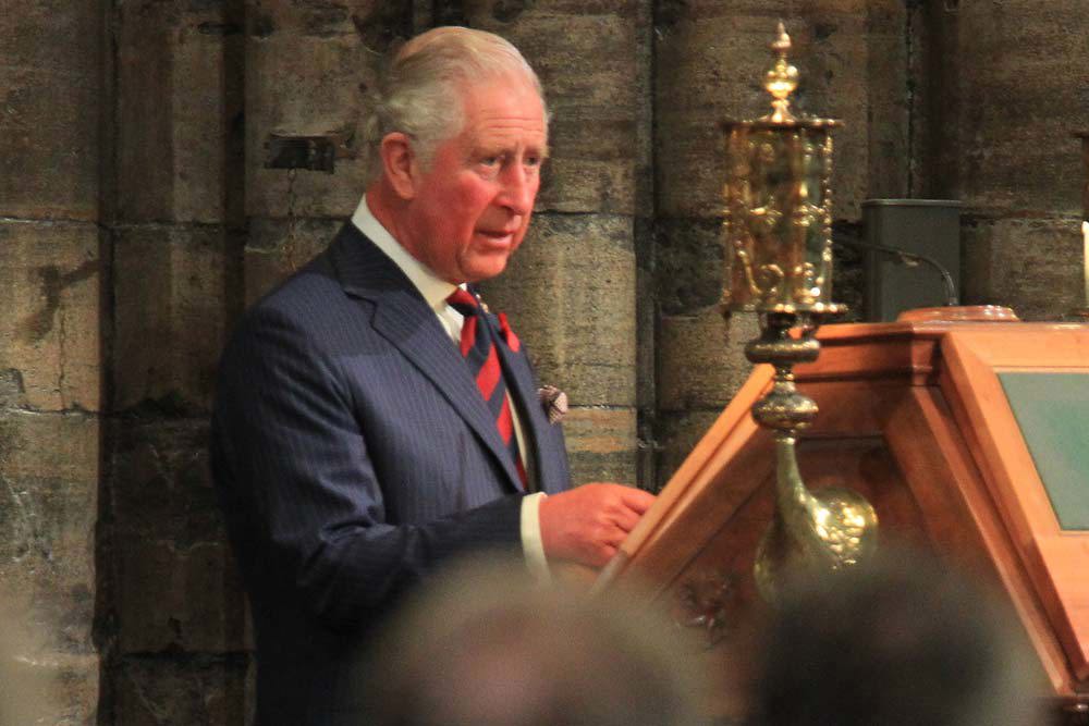 The Prince of Wales reads St John 15: 9-15