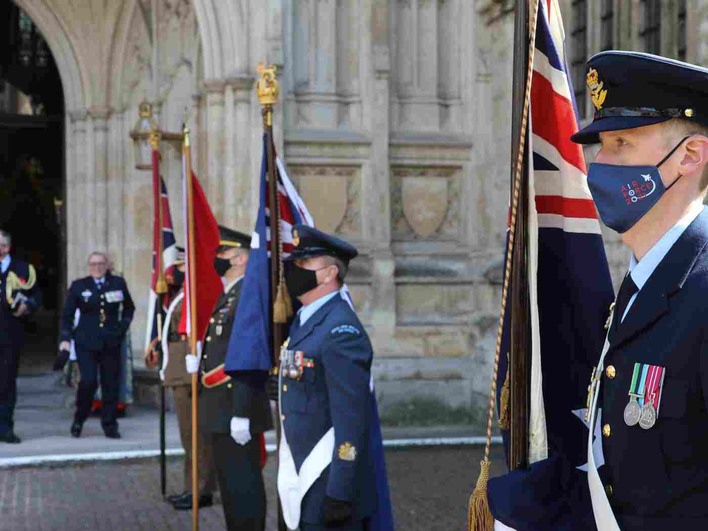 The flags of Australia, New Zealand, Turkey and the United Kingdom