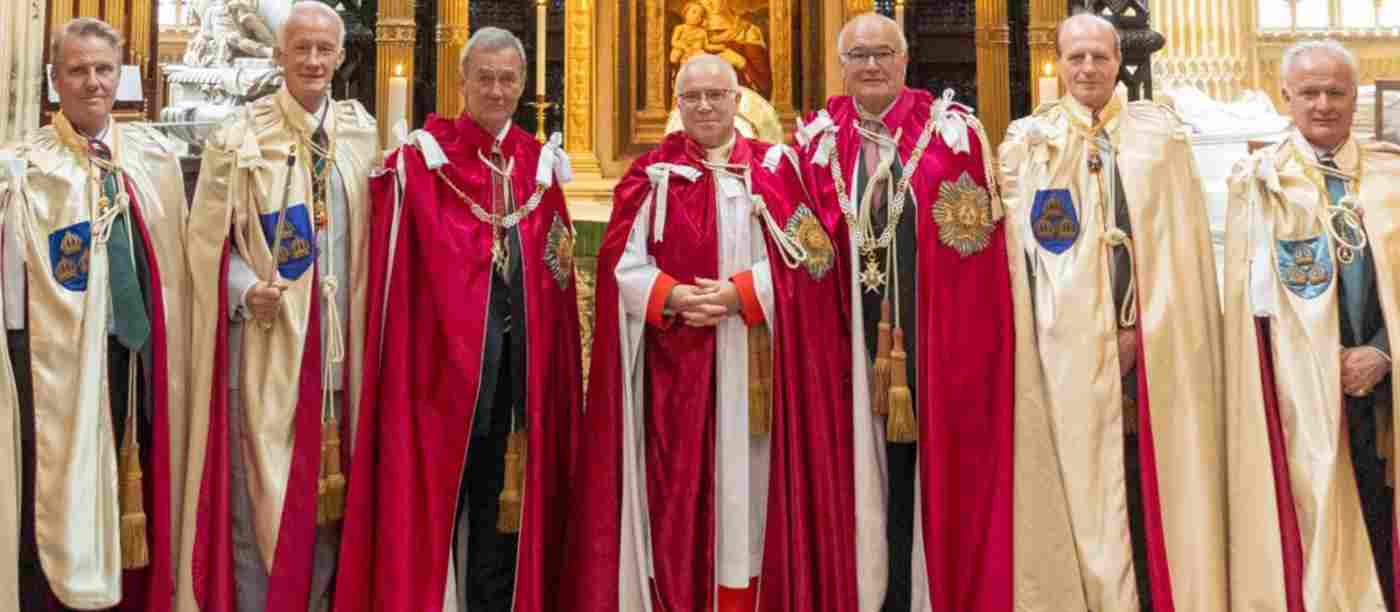 Two Knights Grand Cross installed in Bath Chapel