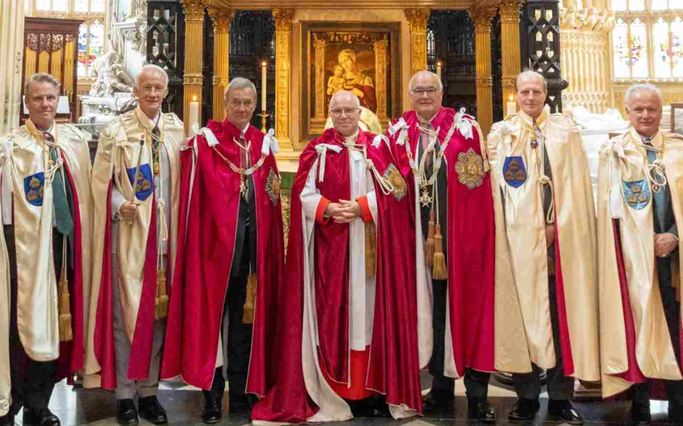 Two Knights Grand Cross installed in Bath Chapel