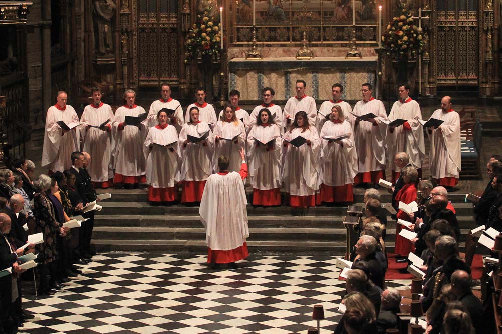 Metropolitan Police Service holds Abbey carol service Westminster Abbey