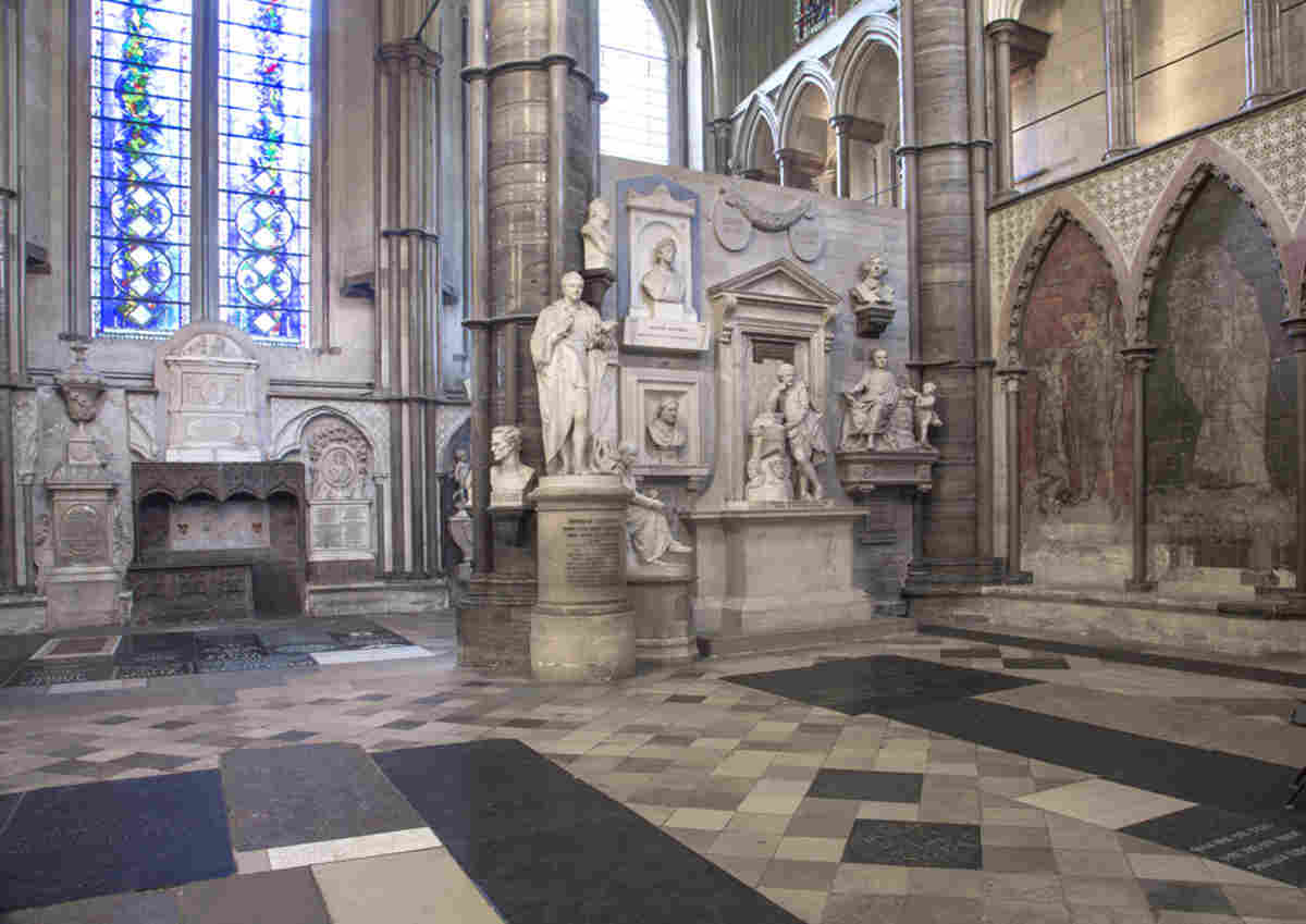 Poets Corner Map Poets’ Corner | Westminster Abbey