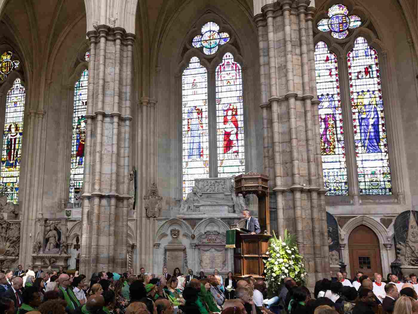 Imran Khan QC reads a tribute
