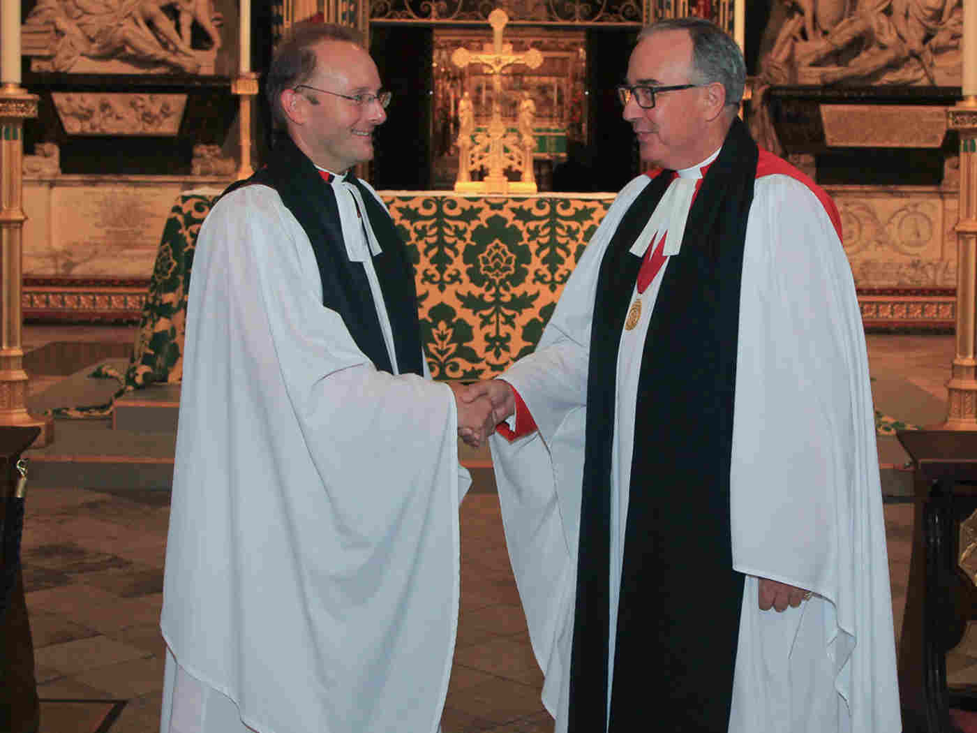 Canon Ball with the Dean of Westminster, the Very Reverend Dr John Hall