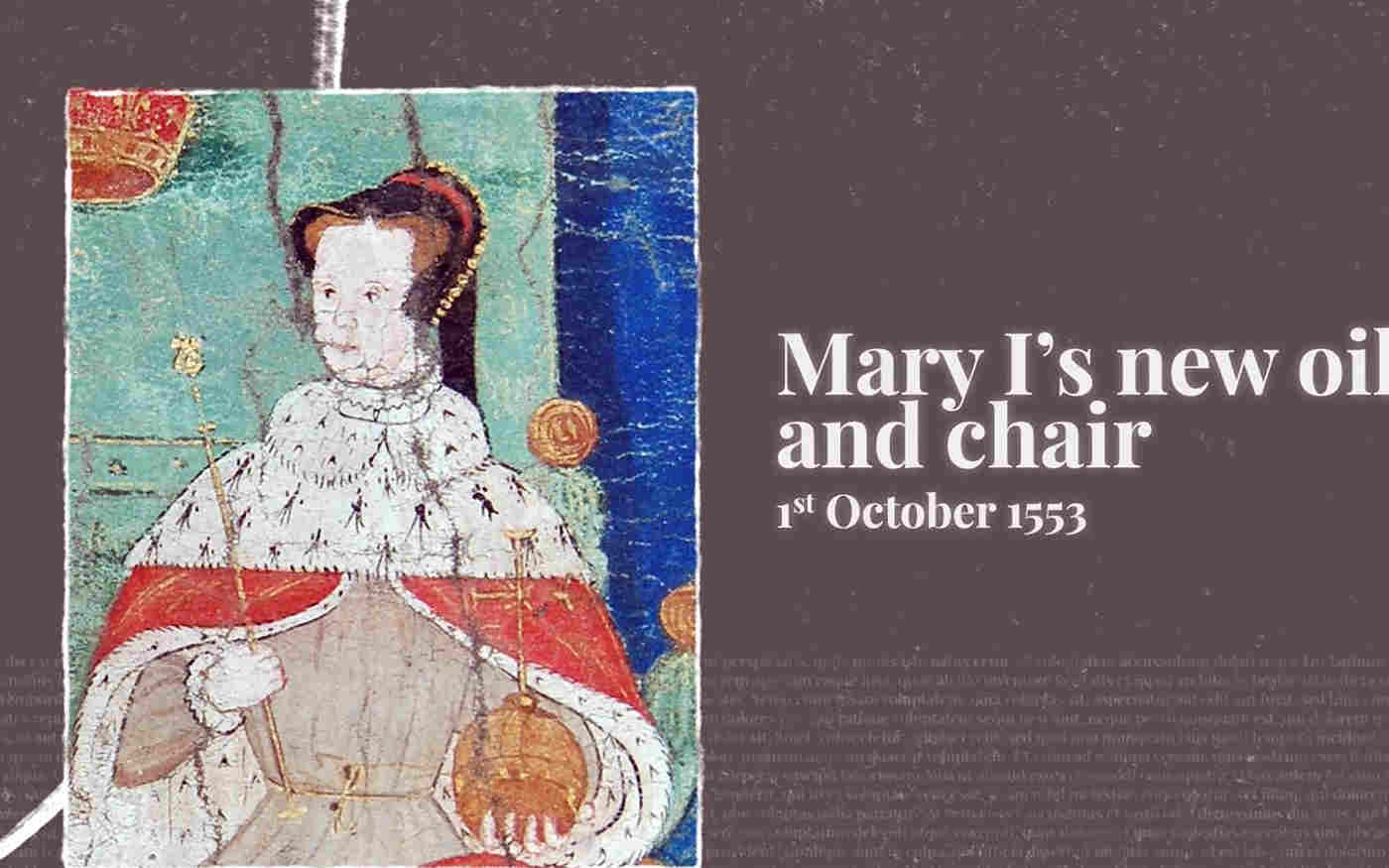 About Mary I's Coronation