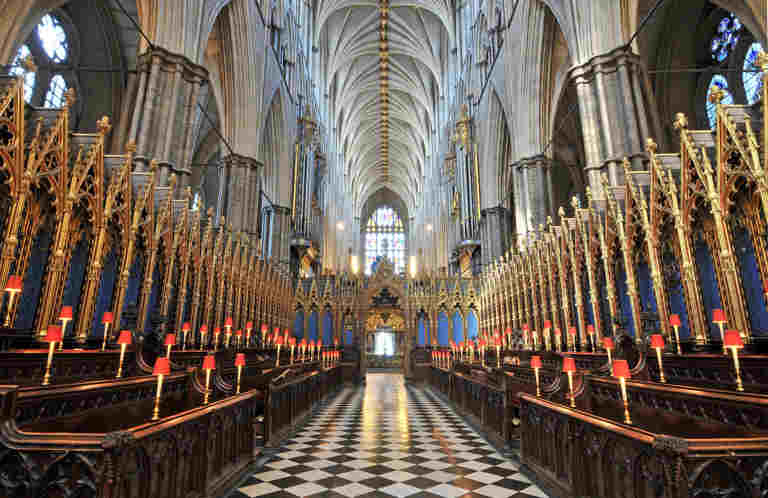View from the Quire of Westminster Abbey looking towards the Choir Screen