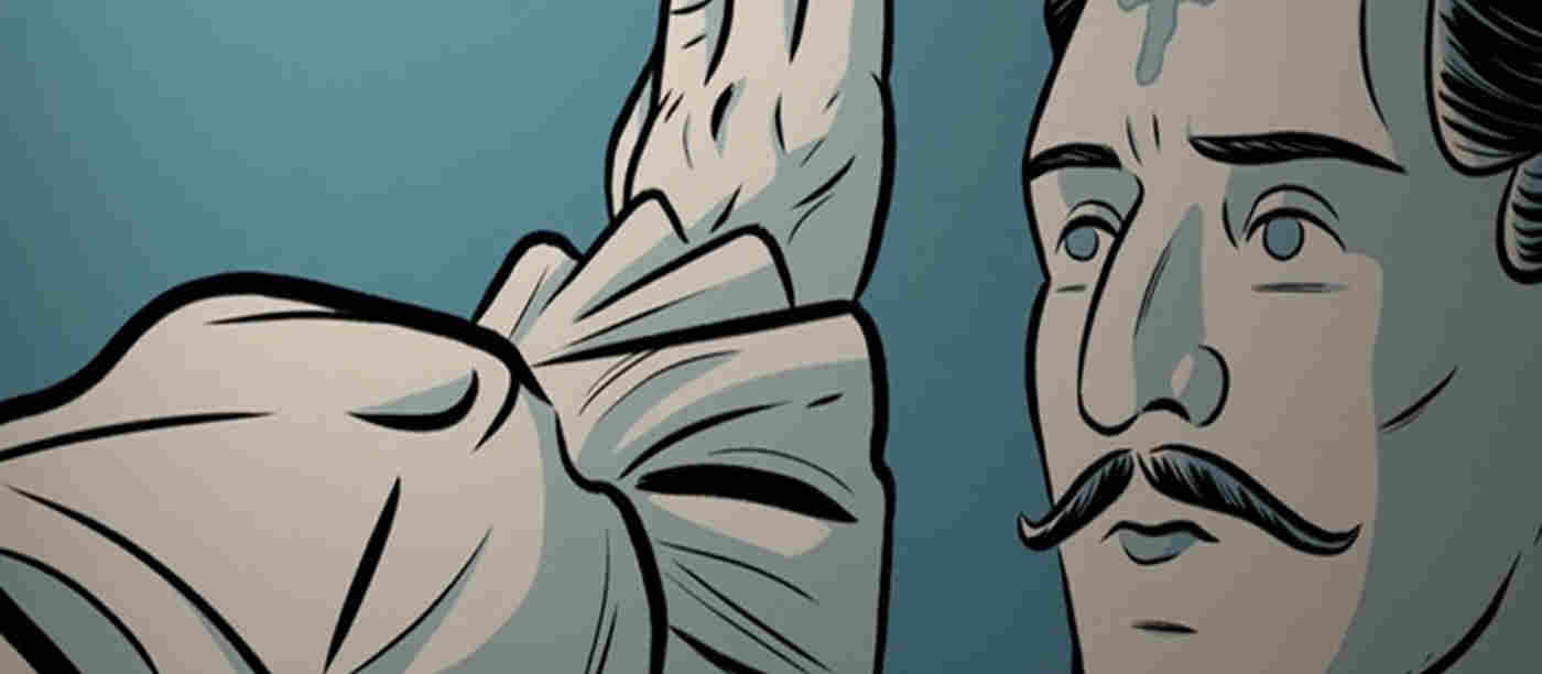 Still from Coronations film of a monarch being anointed, one of the free teaching resources